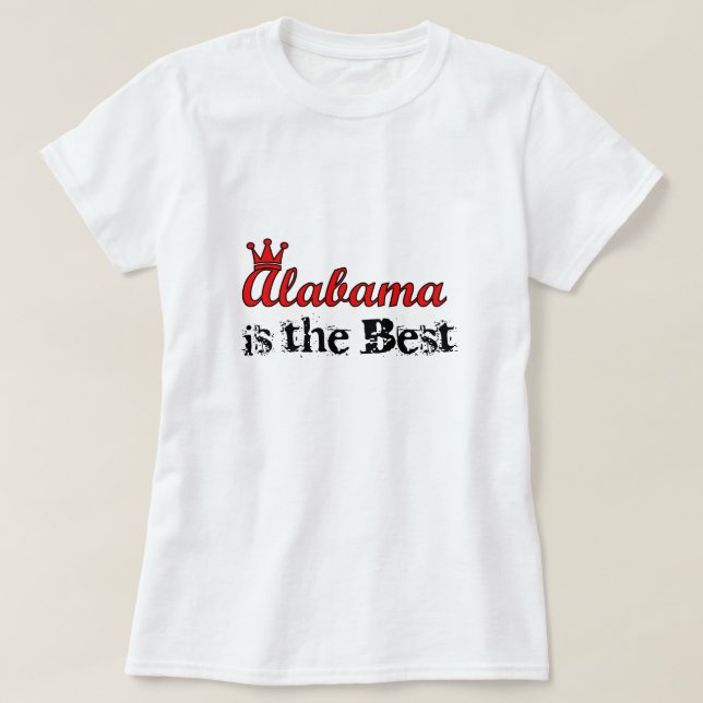 L'Alabama est le meilleur T-shirt (Design devant)
