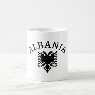 L'Albanie et l'aigle du drapeau - tasses