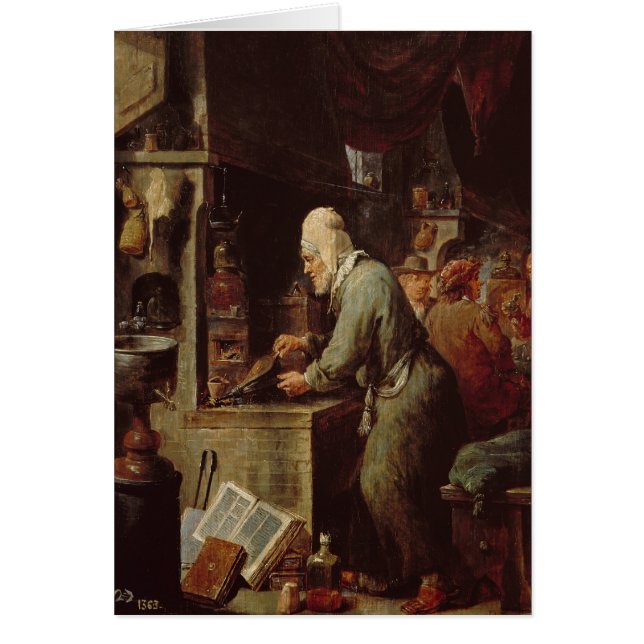 L'alchimiste (Devant)
