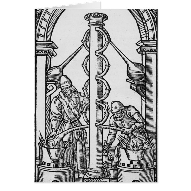 L'alchimiste au travail (Devant)