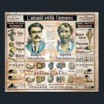 L'Alcool Voila l'Ennemi #1 Poster<br><div class="desc">WWW.LOOKCRAZY.COM</div>
