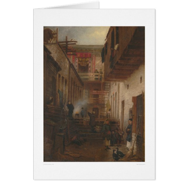 L'allée de Chinatown, chantent le lavage de Yuen (Devant)