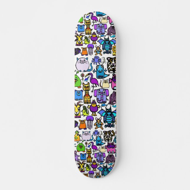 "l'alphabet book" - Skateboard (Devant)
