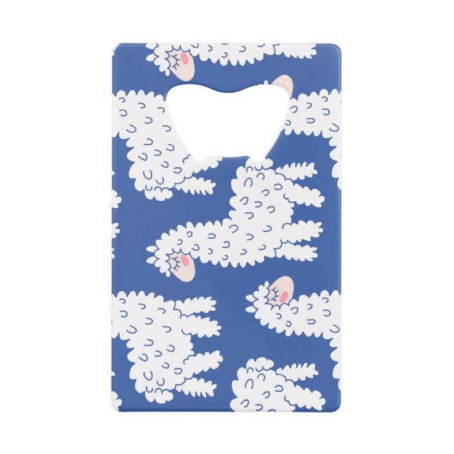 Lama alpaca, motif vintage (Devant)