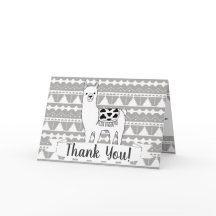 Lama aztèque moderne et Merci tribal de motif