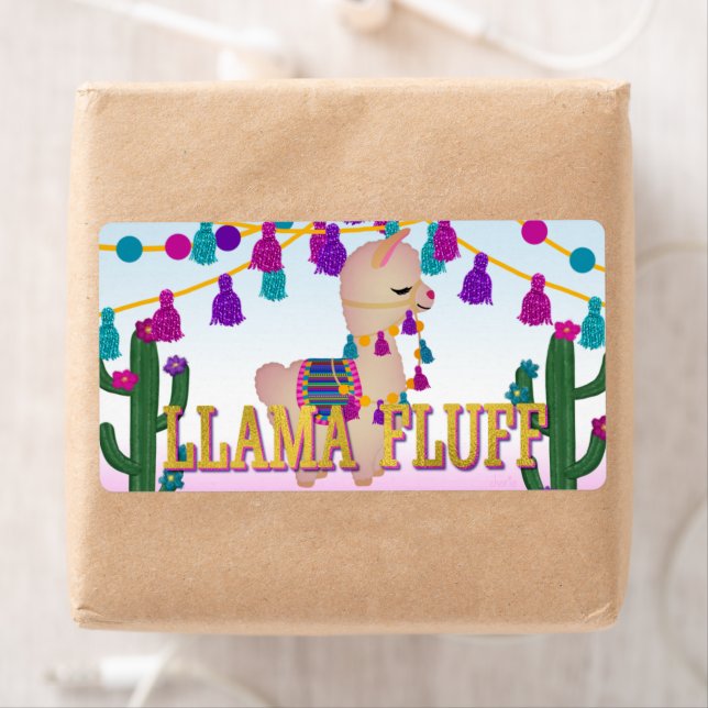 LAMA FLUFF | Stickers Topkaphyloscopes à traiter (En situation)