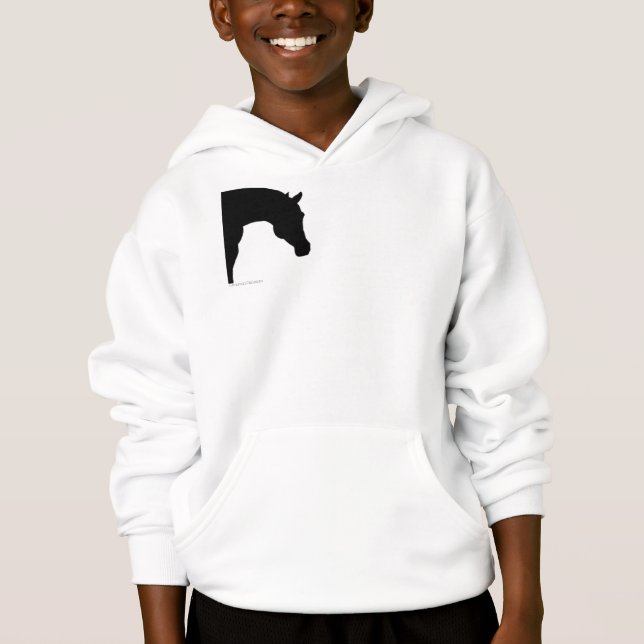 L'amant de cheval badine le sweat - shirt à (Devant)