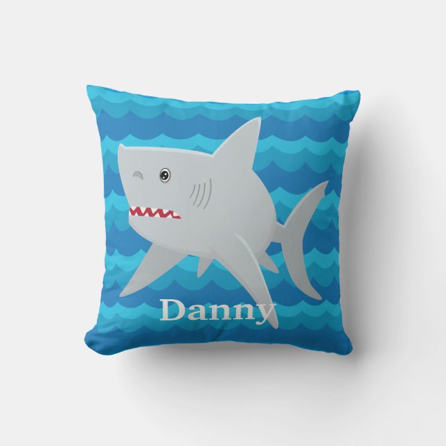 L'AMANT de REQUIN d'ENFANTS ondule le coussin fait (Recto)