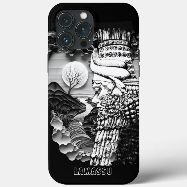 Lamassu Portrait iPhone / coque ipad (Verso)