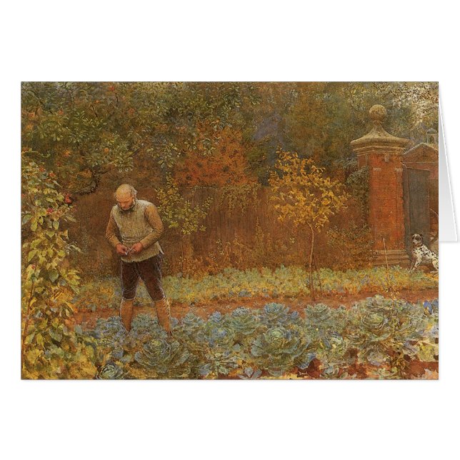 L'Amateur (Cocher et Choux) de Frederick Walker (Devant horizontal)