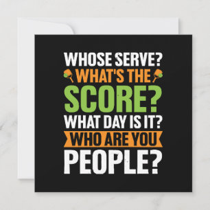 L'amateur de pickleball The Score