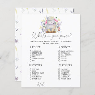 Lamb - Ce qui est dans votre sac à main