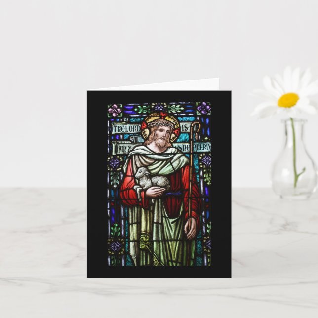 Lamb de Dieu Carte de note Inspirationnelle (Petite plante)