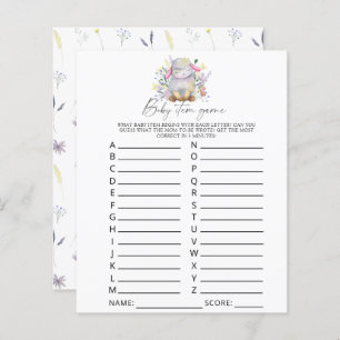 Lamb - Jeu d'article pour bébé. Jeu baby shower