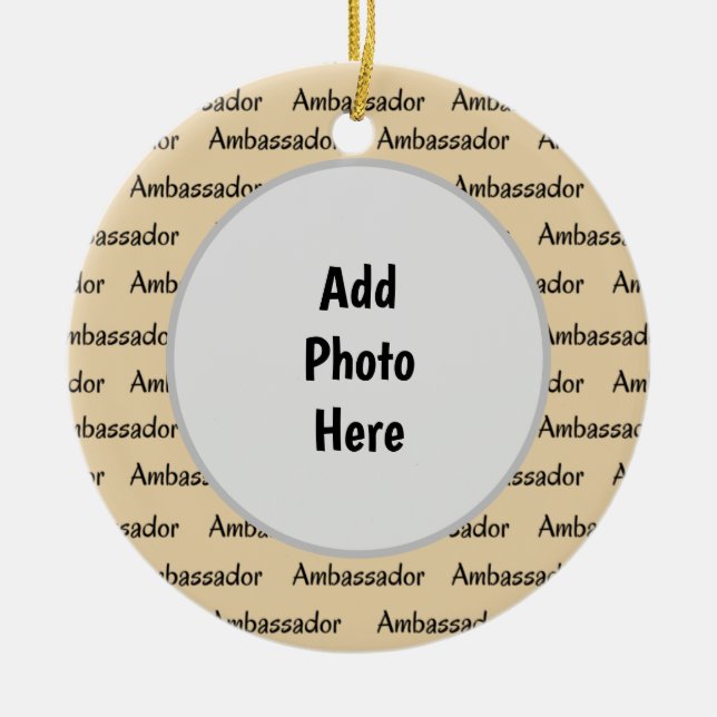 L'Ambassadeur Scout, Ornement de Noël (Devant)