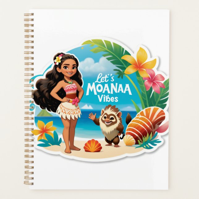 L'ambiance d'anniversaire de Moana sur l'île ! (Devant)
