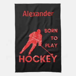 Lame de hockey sur glace Serviette née pour jouer