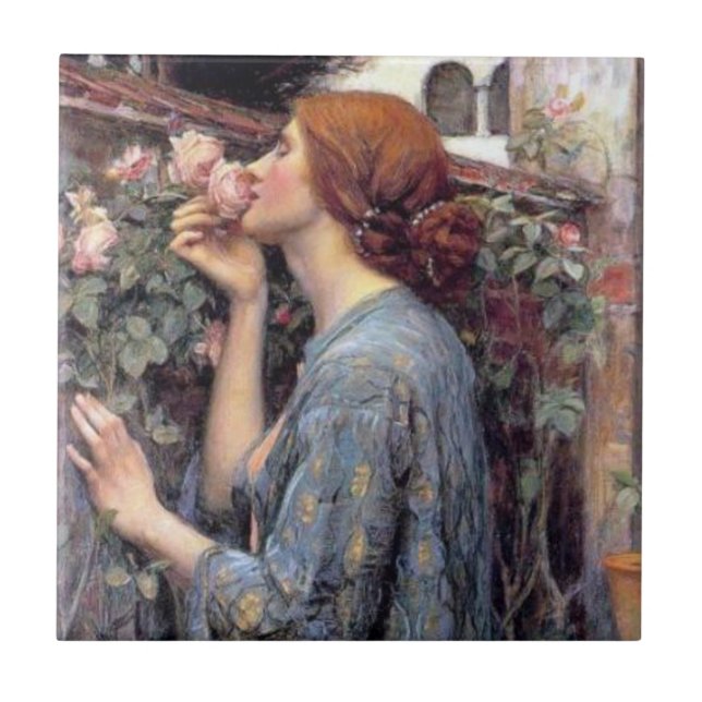 L'âme des carreaux de céramique de rose (Devant)