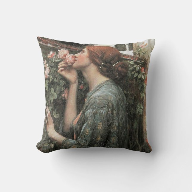 L'âme du rose par le coussin de château d'eau (Recto)