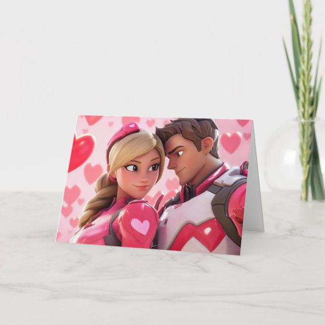 L'âme soeur a trouvé la carte de la Saint-Valentin (Devant)