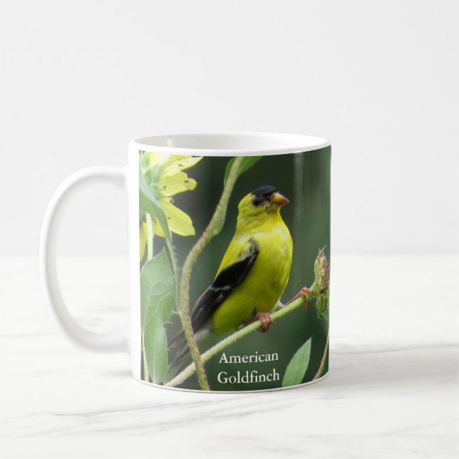 L'Américain Goldfinch Mug par Birding Collectibles (Gauche)
