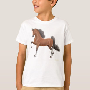 L'Américain Saddlebred badine le T-shirt