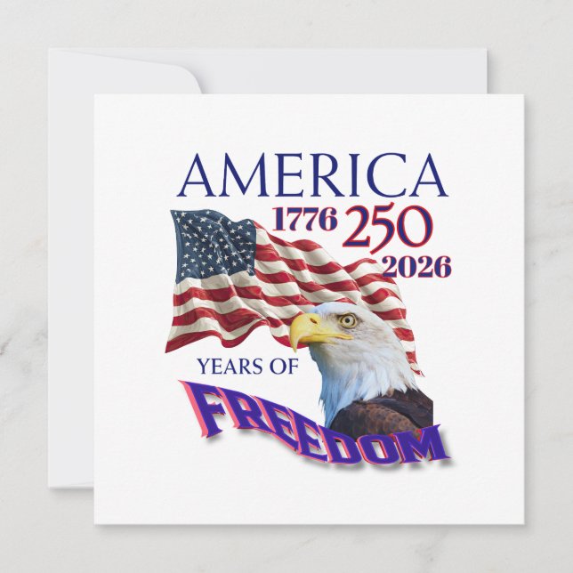 L'Amérique 250 Ans de Liberté (Devant)