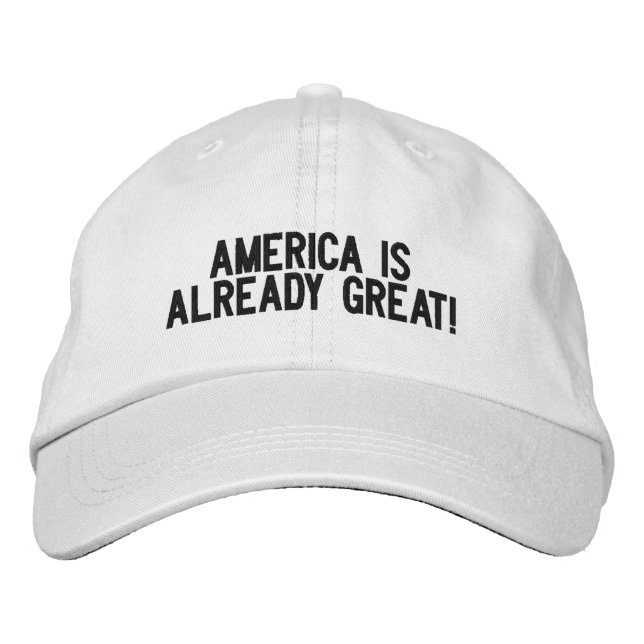 L'Amérique est déjà un grand Casquette anti-Trump (Devant)