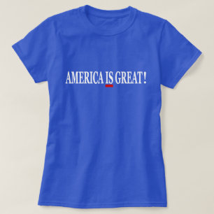 L'Amérique EST grande ! Anti T-shirt d'atout