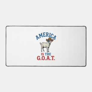 L'Amérique est la G.O.A.T Chemise de cowboy patrio