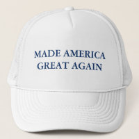 L'Amérique faite grand encore - casquette de