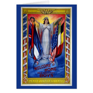 L'Amérique patriotique vintage, Paix Justice Liber