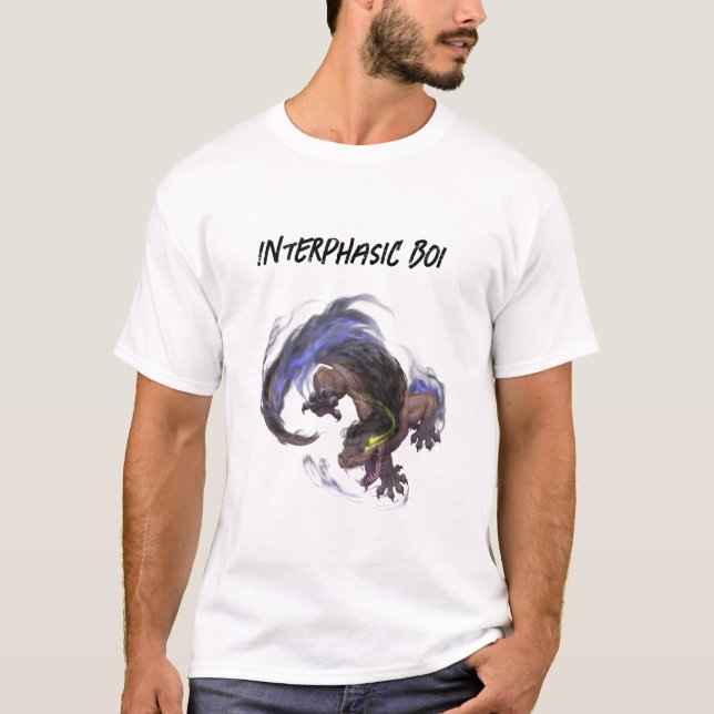 Lames de Janus Black Shuck Interphasic Boi TShirt (Devant)