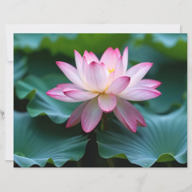 Lámina de papel ,Serenidad Floral (Devant)