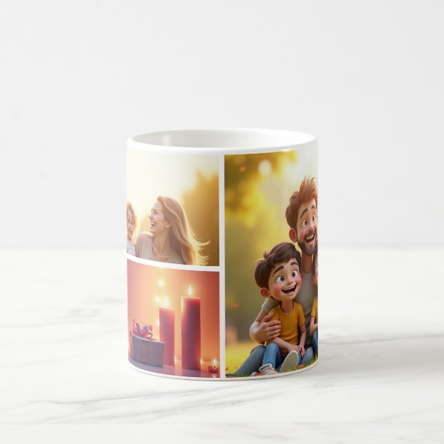 L'amitié nous rend plus forts. Tasse à café (Centre)