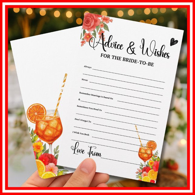 L'amour à First Spritz Conseils souhaite à la mari (Créateur téléchargé)