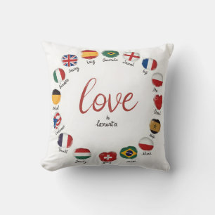 L'amour autour du Coussin mondial