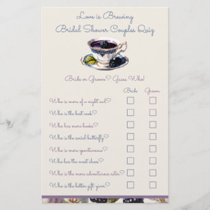L'amour brasse Blackberry Couple Quiz Jeu de Douch