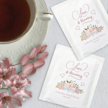 L'amour brasse Dusty Rose Fête des mariées florale