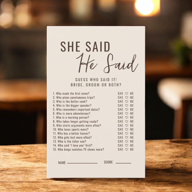 L'amour brasse Il A Dit Qu'Elle A Dit Jeu De Maria (Créateur téléchargé)