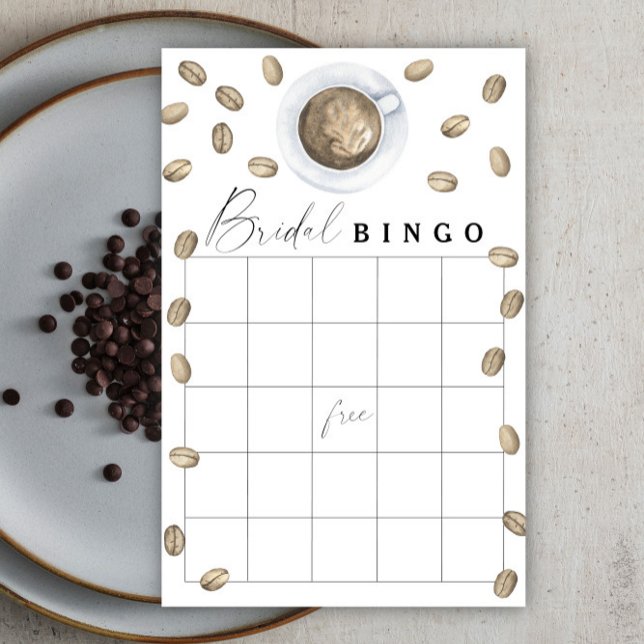 L'amour brasse la douche nuptiale jeu de bingo (Créateur téléchargé)