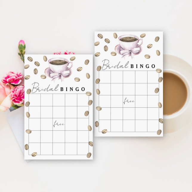 L'amour brasse la douche nuptiale jeu de bingo (Créateur téléchargé)