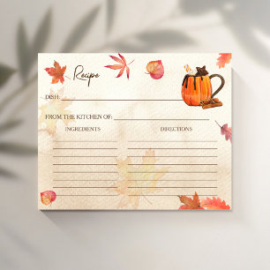 L'amour brasse l'automne nuptiale carte de recette