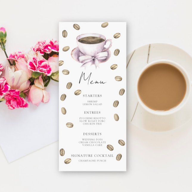 L'amour brasse le menu de la douche nuptiale (Créateur téléchargé)