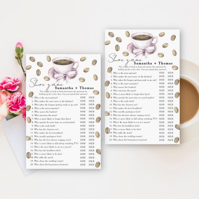 L'amour brasse nuptiale douche jeu de chaussures (Créateur téléchargé)