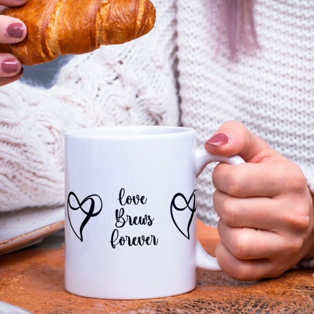 L'amour brasse pour toujours la Mug (Créateur téléchargé)