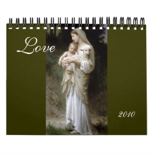 L'Amour, Calendrier Bouguereau 2010
