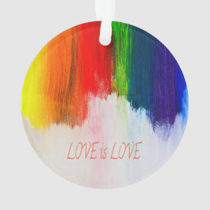 L'amour, c'est l'amour, la fierté arc-en-ciel LBG