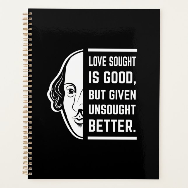 L'Amour Cherché Est Bon Shakespeare La Citation De (Devant)