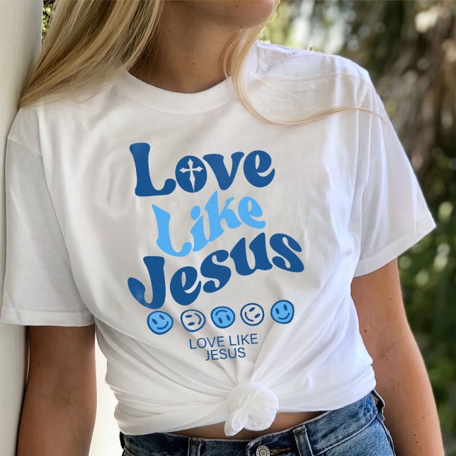 L'Amour Comme Jésus Chemise, T-shirt tendance (Créateur téléchargé)